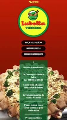 Lubella Pizzaria android App screenshot 2