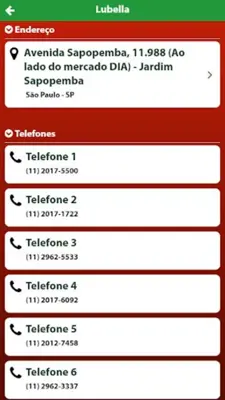 Lubella Pizzaria android App screenshot 6